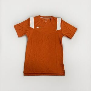 Nike Dri-Fit Football Top Shirt Orange/White‎ Men's Size Small NEW DJ5133-802